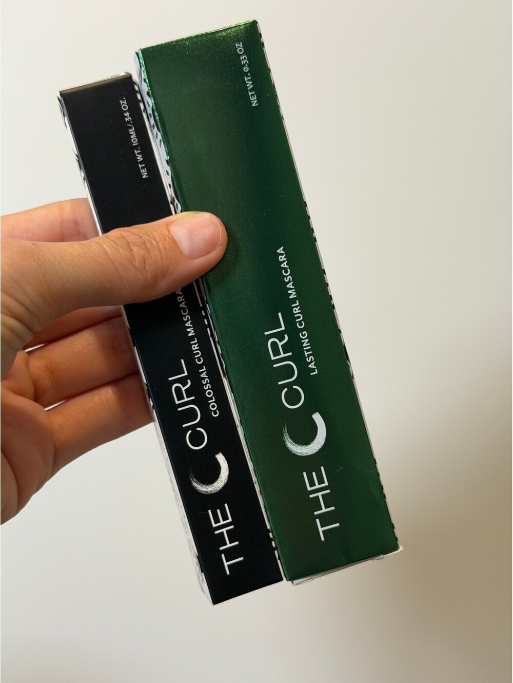 The C Curl Colossal + Lasting Curl Mascara Duo Black 2pc NEW